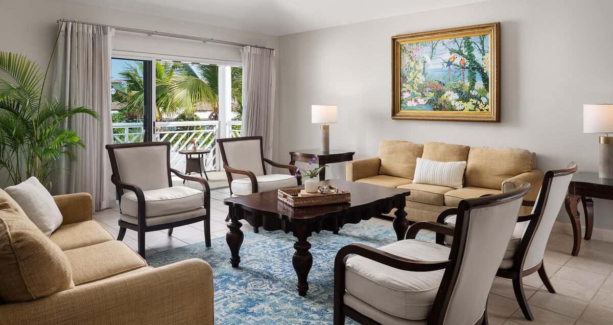 View of Caribbean Penthouse One Bedroom Butler Suite at Beaches Turks & Caicos ...